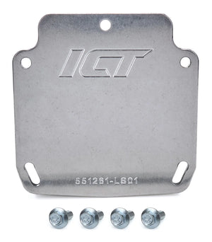 ICT Billet LS Throttle Body Block Off 551261-LS01