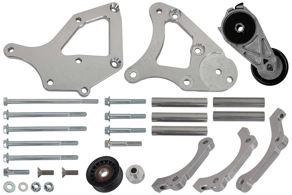 ICT Billet LS Truck A/C Compressor Relocation Bracket Kit 551940-3
