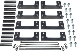 ICT Billet LS Truck Square - Remote Mount Coil Relocation 551583