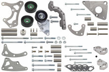 Load image into Gallery viewer, ICT Billet LS Truck Turbo Alternatr Power Steering Bracket 551565LS0WP-3