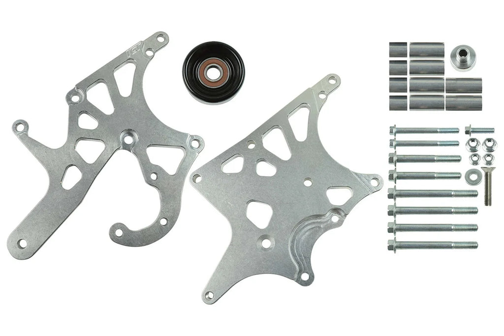 ICT Billet LS1 Camaro LS Alternator & Power Steering Pump 551521X-2