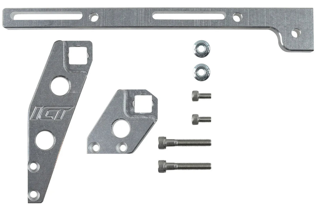 ICT Billet LS1 Throttle Cable Brack et For Sheet Metal Intak 551446