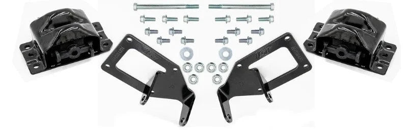 ICT Billet LT Engine Mount Kit 73-79 GM X-Body EM-LT-3XBDY