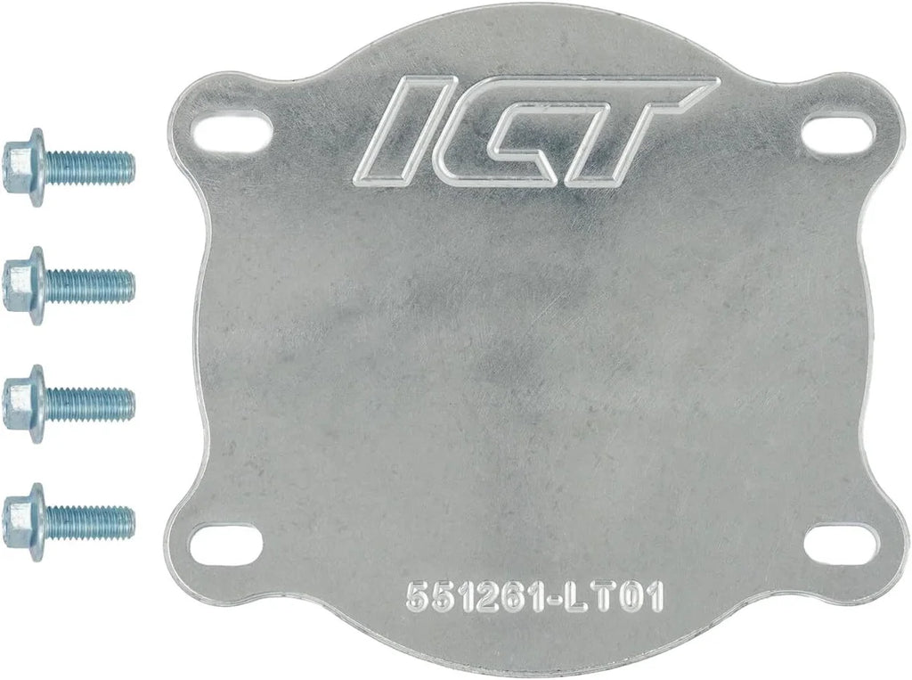 ICT Billet LT Throttle Body Block Off 551261-LT01
