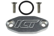 Load image into Gallery viewer, ICT Billet Oil Port Adapter Cooler Delete Block Off Plate 551621