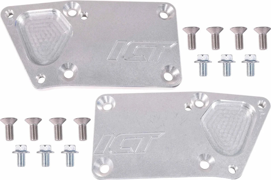 ICT Billet SBC to LS Conversion Eng ine Mount Adapter 551128-301