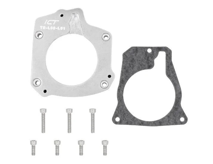 ICT Billet Throttle Body Adapter TB-L83-LS1