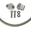 Load image into Gallery viewer, ICT Billet Throttle Body Bypass Hos e Coolant Steam Crossove 551694H