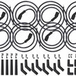 Load image into Gallery viewer, ICT Billet Universal Spark Plug Wir e Set Remote Coil 551083