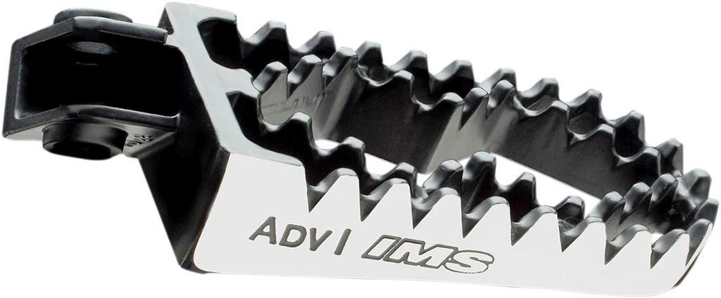 IMS Adventure I Footpegs - Black 252601S-1 - Side View
