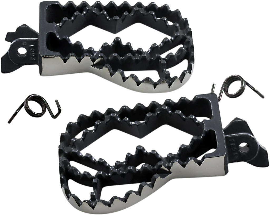 IMS Adventure II Footpegs - Black 252601S-2 - Main Product View