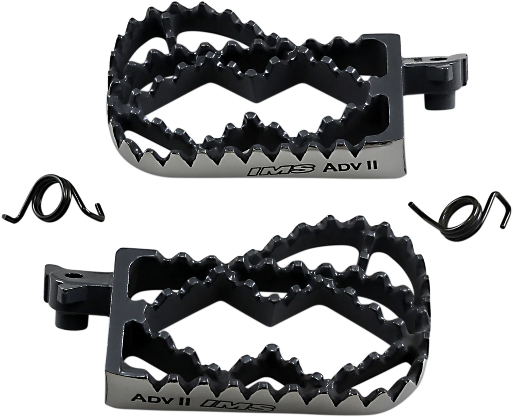 IMS Adventure II Footpegs - Black 253116-2 - Main Product View