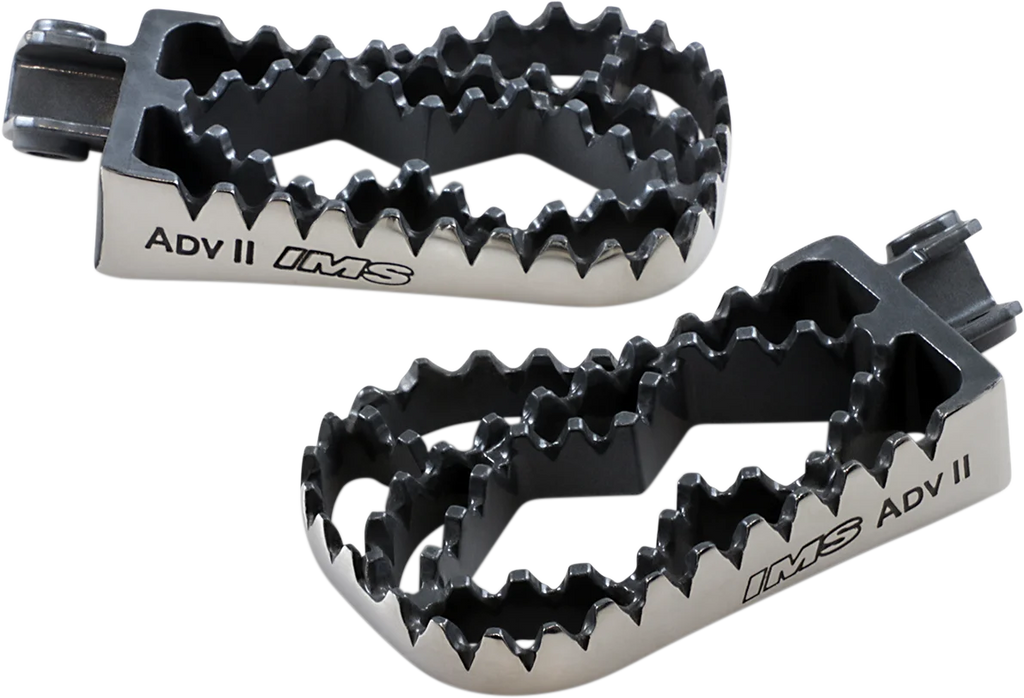 IMS Adventure II Footpegs - Black 253301-2 - Main Product View