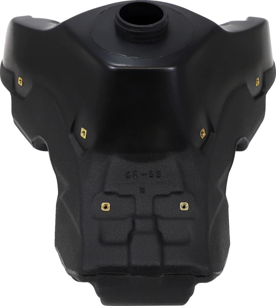 IMS Large-Capacity Gas Tank - Black - Honda - 2.6 Gallon 112257-BK1 - Back View