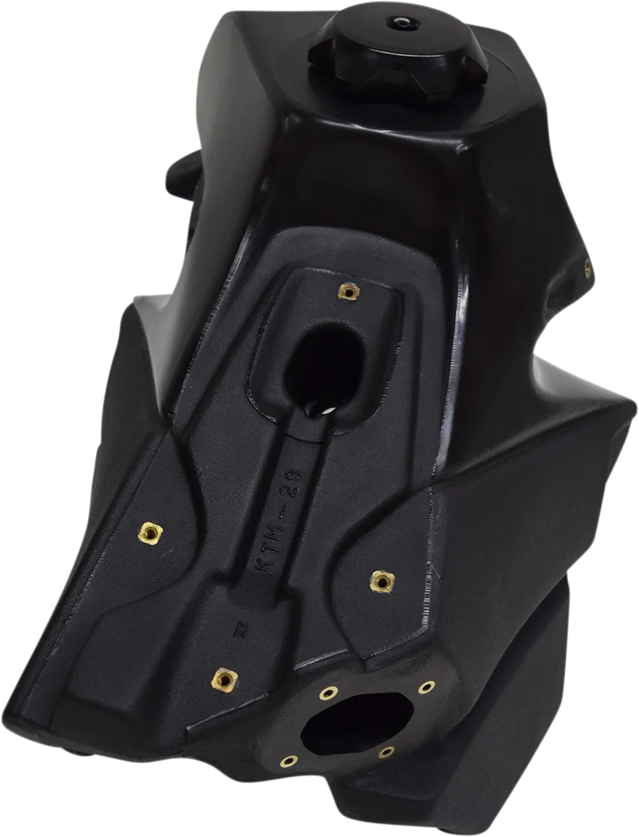 IMS Large-Capacity Gas Tank - Black - KTM - 2.6 Gallon 113341-BK1 - Side View