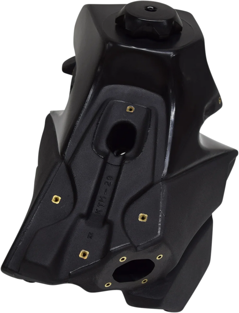 IMS Large-Capacity Gas Tank - Black - KTM - 2.6 Gallon 113341-BK1 - Side View