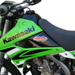 Load image into Gallery viewer, IMS Large-Capacity Gas Tank - Black - Kawasaki - 2.7 Gallon 113159-BK1 - Back View