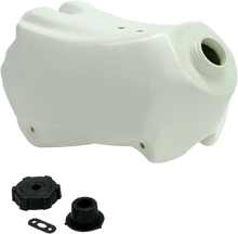 Load image into Gallery viewer, IMS Large-Capacity Gas Tank - White - Yamaha - 3.4 Gallon - Main Product View
