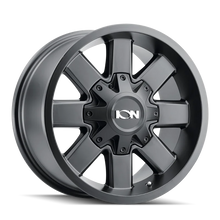 Load image into Gallery viewer, ION Type 141 18x9 / 5x150 BP / 18mm Offset / 110mm Hub Satin Black Wheel - Main Product View