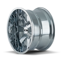 Load image into Gallery viewer, ION Type 141 20x9 / 5x150 BP / 18mm Offset / 110mm Hub Chrome Wheel - Side View
