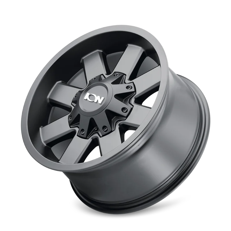 ION Type 141 20x9 / 5x150 BP / 18mm Offset / 110mm Hub Satin Black Wheel - Side View