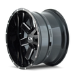 Load image into Gallery viewer, ION Type 141 20x9 / 6x120 BP / 18mm Offset / 78.1mm Hub Gloss Black Milled Wheel - Main Product View
