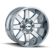 Load image into Gallery viewer, ION Type 141 20x9 / 6x135 BP / 0mm Offset / 106mm Hub Chrome Wheel - Detail View