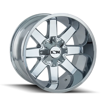 Load image into Gallery viewer, ION Type 141 20x9 / 6x135 BP / 0mm Offset / 106mm Hub Chrome Wheel - Detail View