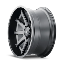 Load image into Gallery viewer, ION Type 143 17x9 / 5x139.7 BP / 18mm Offset / 108mm Hub Matte Black Wheel - Side View