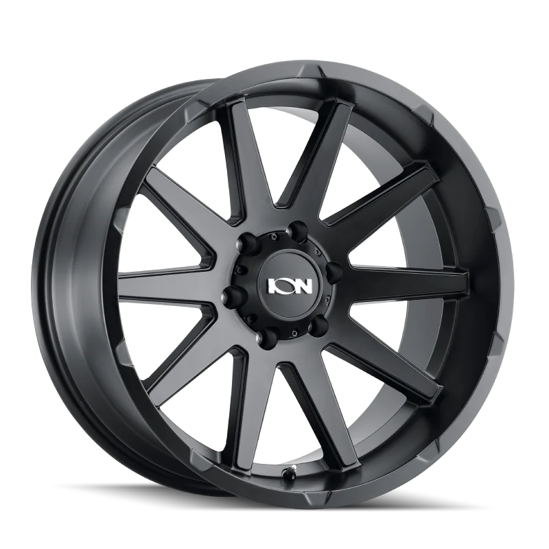 ION Type 143 20x10 / 6x139.7 BP / -19mm Offset / 106mm Hub Matte Black Wheel - Main Product View