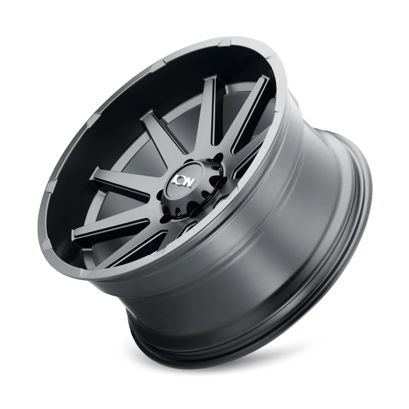 ION Type 143 20x10 / 8x165.1 BP / -19mm Offset / 125.2mm Hub Matte Black Wheel - Detail View