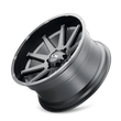 Load image into Gallery viewer, ION Type 143 20x9 / 8x180 BP / 25mm Offset / 124.1mm Hub Matte Black Wheel - Side View