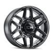 Load image into Gallery viewer, ION Type 146 17x9 / 8x165.1 BP / 0mm Offset / 125.2mm Hub Gloss Black Wheel - Side View