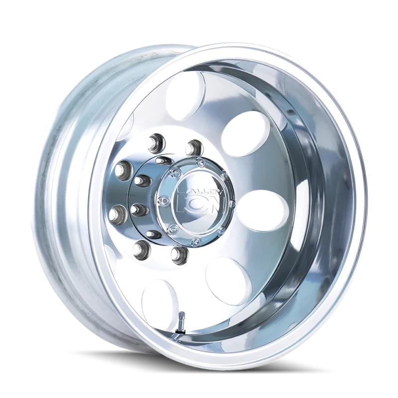 ION Type 167 16x6 / 8x165.1 BP / -125mm Offset / 130.18mm Hub Polished Wheel - Side View