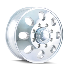 Load image into Gallery viewer, ION Type 167 16x6 / 8x170 BP / 102mm Offset / 130.18mm Hub Polished Wheel - Side View