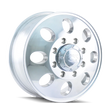 Load image into Gallery viewer, ION Type 167 17x6.5 / 8x165.1 BP / 125.3mm Offset / 130.18mm Hub Polished Wheel - Side View