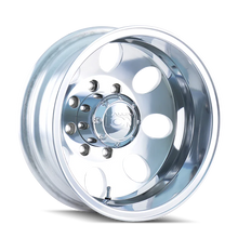 Load image into Gallery viewer, ION Type 167 17x6.5 / 8x165.1 BP / -142mm Offset / 130.18mm Hub Polished Wheel - Side View