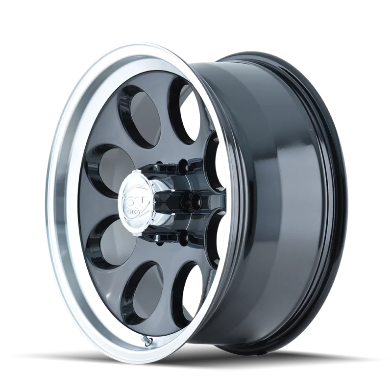 ION Type 171 17x9 / 6x135 BP / 0mm Offset / 87mm Hub Black/Machined Wheel - Main Product View