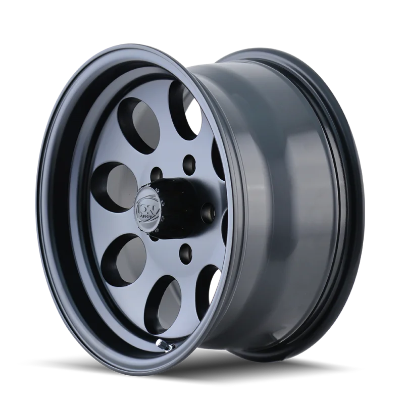 ION Type 171 18x9 / 8x165.1 BP / 0mm Offset / 130.8mm Hub Matte Black Wheel - Main Product View