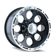Load image into Gallery viewer, ION Type 174 16x8 / 5x135 BP / -5mm Offset / 87mm Hub Black/Machined Wheel - Main Product View