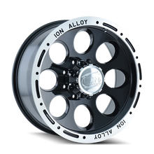 Load image into Gallery viewer, ION Type 174 17x9 / 5x135 BP / 0mm Offset / 87mm Hub Black/Machined Wheel - Main Product View