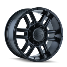 Load image into Gallery viewer, ION Type 179 17x8 / 5x127 BP / 10mm Offset / 83.82mm Hub Matte Black Wheel - Side View