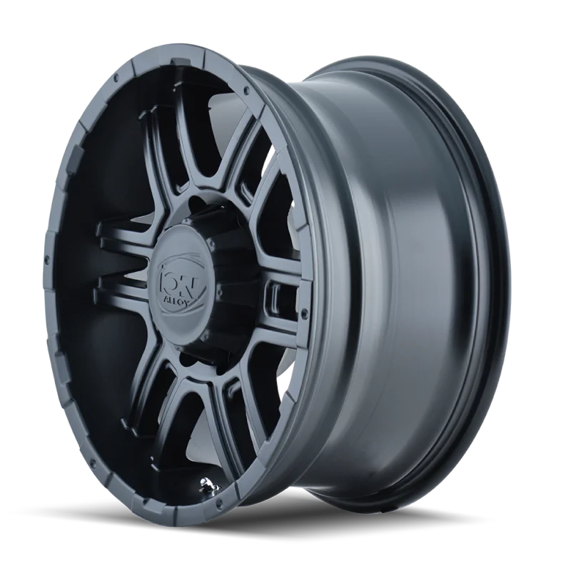 ION Type 179 17x8 / 5x139.7 BP / 10mm Offset / 108mm Hub Matte Black Wheel - Main Product View