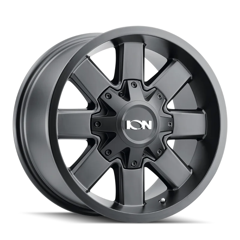 ION Wheels 141 17x9 / 8x165.1 BP / 18mm Offset / 125.2mm Hub Satin Black Wheel