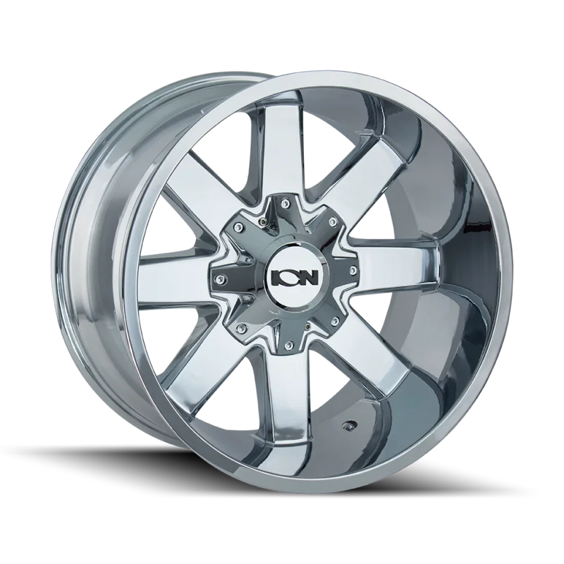 ION Wheels 141 20x9 / 8x170 BP / 0mm Offset / 125.2mm Hub Chrome Wheel