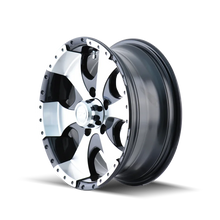 Load image into Gallery viewer, ION Wheels Type 136 14x6 / 5x114.3 BP / 0mm Offset / 83.82mm Hub Black/Machined Wheel fits 1957-1998 American Motors / Chr...