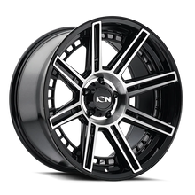 Load image into Gallery viewer, ION Wheels Type 149 20x9 / 8x180 BP / -12mm Offset / 124.1mm Hub Black/Machined Wheel