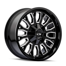 Load image into Gallery viewer, ION Wheels Type 152 20x9 / 5x127 BP / 0mm Offset / 87.1mm Hub Black/Milled Wheel