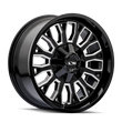 Load image into Gallery viewer, ION Wheels Type 152 20x9 / 8x180 BP / 0mm Offset / 124.1mm Hub Black/Milled Wheel