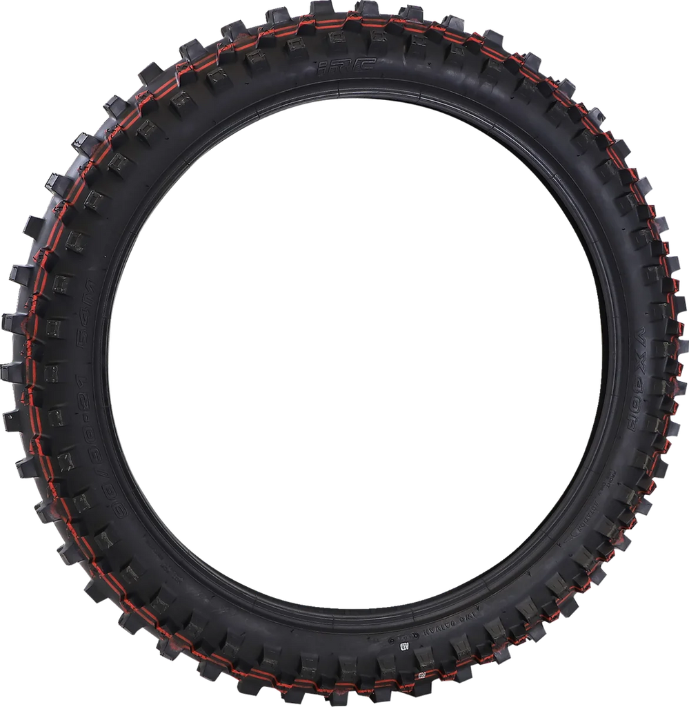 IRC Tire Tire - VX-40 - Front - 90/90-21 - 54M T10571 - Side View